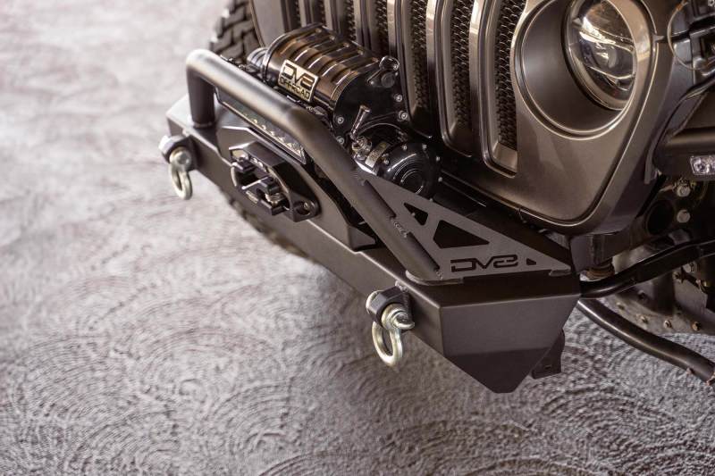 DV8 Offroad 07-23 Jeep Wrangler JK/JL & Gladiator JT FS-15 Series Front Bumper with winch for offroad performance