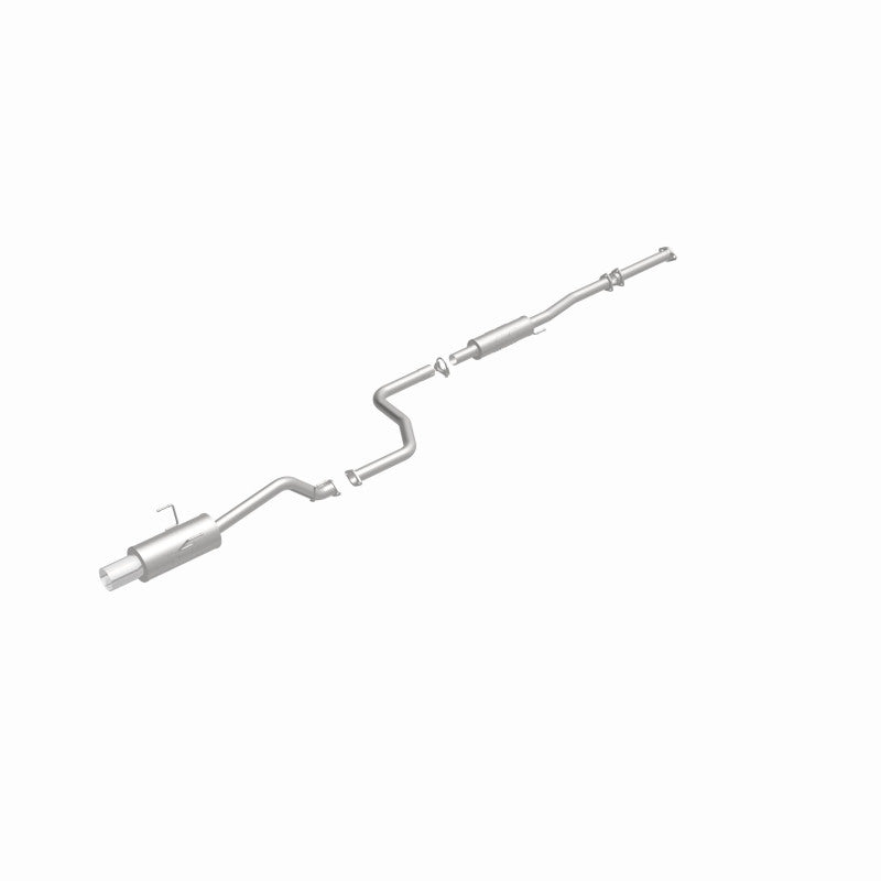 MagnaFlow Sys C/B Civic Ex/Si 2/4Dr 96-On exhaust system layout for performance upgrade.