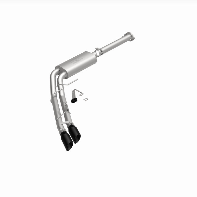 Magnaflow 15-20 Ford F-150 Street Series Cat-Back Performance Exhaust System view with dual tips and mounting hardware