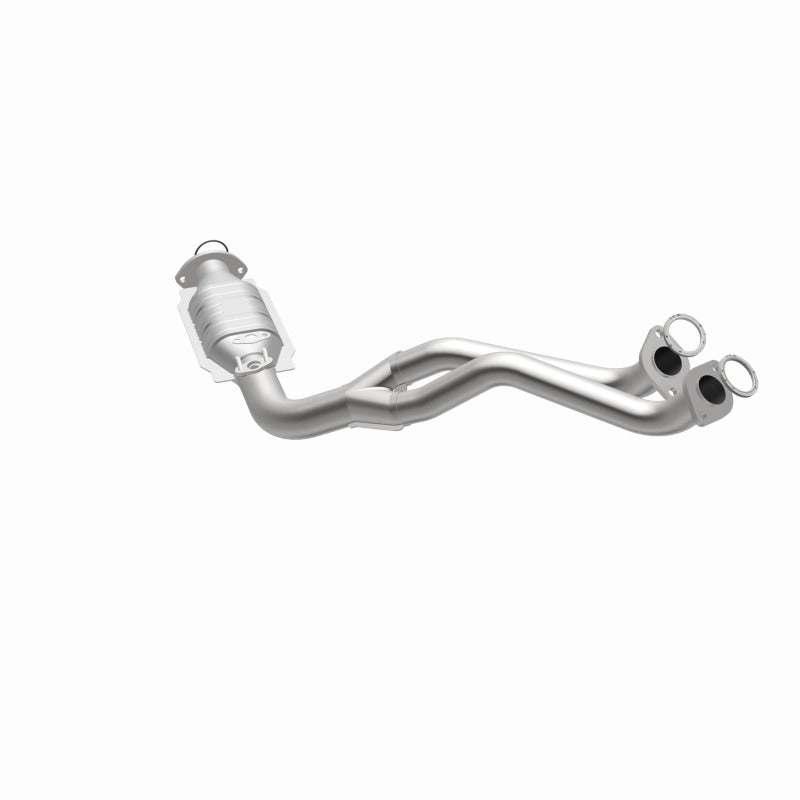 MagnaFlow Conv DF 96-97 Lexus LX450 4.5L / 95-97 Toyota Land Cruiser 4.5L Front exhaust pipe for offroad parts.