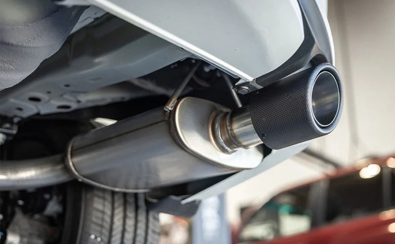 Magnaflow 2022+ Honda Civic Sport 2.0 Sedan NEO Cat-Back Exhaust System close-up view