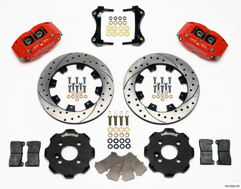 Wilwood Dynapro Radial Front Kit 12.19in Drilled Red Mini Cooper Secondary image