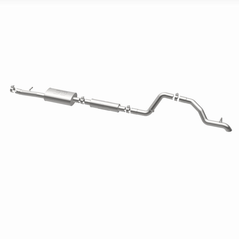 MagnaFlow 12-18 Jeep Wrangler 2.5in Overland Series Cat-Back Exhaust for offroad performance upgrades