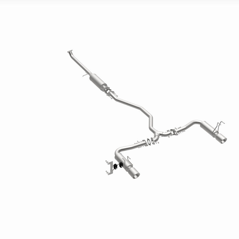 MagnaFlow 16-18 Honda Civic L4 2.0L Street Series Cat-Back Exhaust w/ Polished Tips for performance upgrades