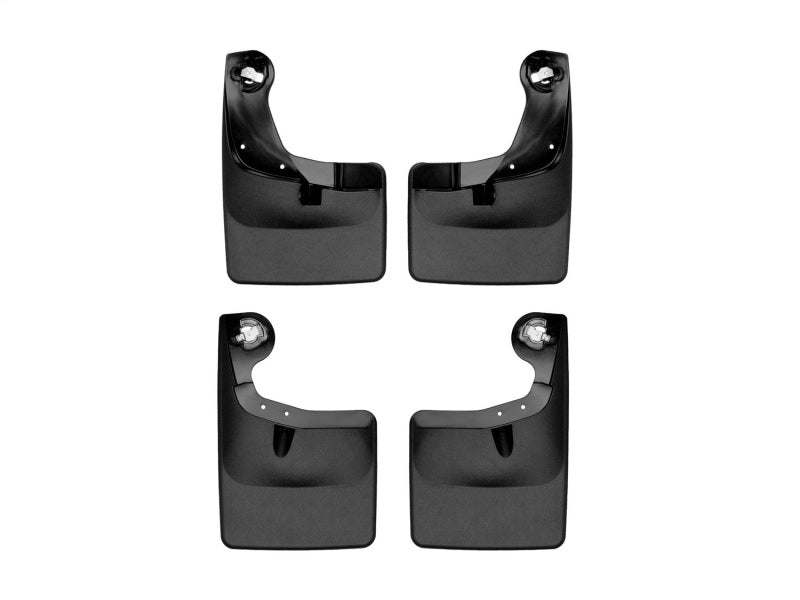 WeatherTech 21-22 Ford F150 No Drill Front and Rear Mudflaps Main image