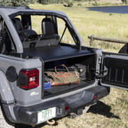Tuffy Deluxe Enclosure For Jeep Wrangler W/ Subwoofer with gear