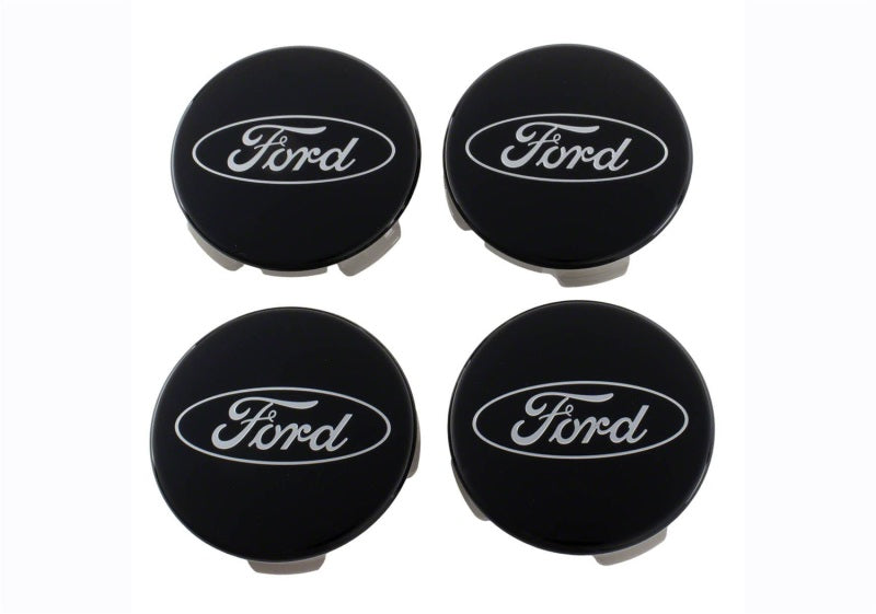 Ford Racing Ford Truck/SUV Black And Chrome Wheel Center Cap Kit Secondary image