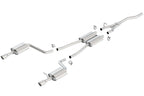 Borla Cat Back system for 02-08 Audi A4 Quattro 2.0L 4cyl exhaust components and parts