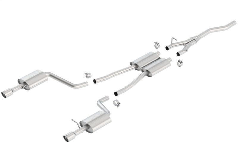 Borla Cat Back system for 02-08 Audi A4 Quattro 2.0L 4cyl exhaust components and parts