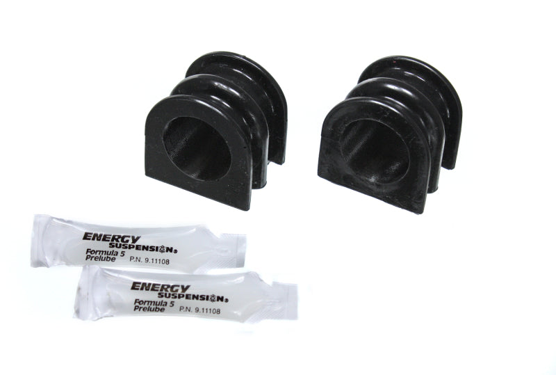 Energy Suspension 03-07 Infiniti G-35 Coupe RWD / 02-09 350Z Black 32mm Front Sway Bar Frame Bushing set with lubricant. Main image