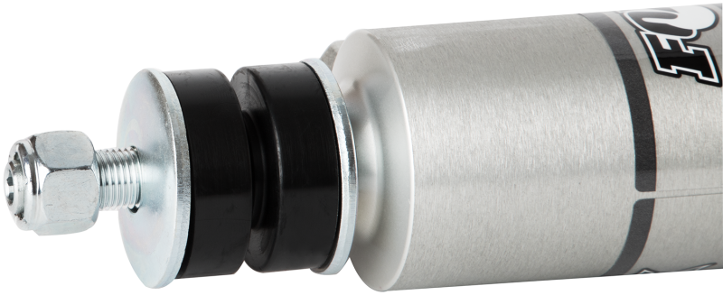 Fox 97-06 Jeep TJ 2.0 Performance Series 9.6in. Smooth Body IFP Front Shock close-up, ideal for offroad performance upgrades.