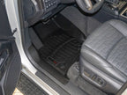 WeatherTech 2025+ Toyota 4Runner Front FloorLiner - Black installed in vehicle interior