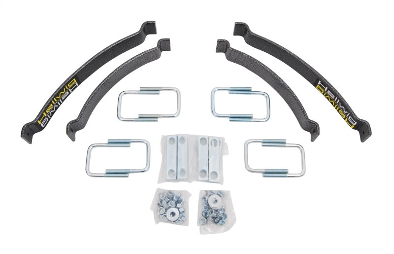 Hellwig 96-00 Ford Ranger EZ Level 1000 Helper Spring - Up To 1000lbs components with installation hardware.