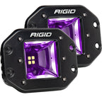 Rigid Industries Radiance+ Scene RGBW Flush Mount - Pair for offroad lighting