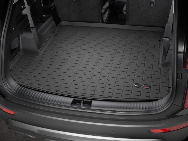 WeatherTech 2020+ Kia Telluride Behind 2nd Row Cargo Liner - Black Secondary image