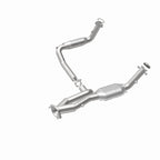 MagnaFlow Conv DF 02-06 Cadillac Escalade / 02-06 Chevy Avalanche 5.3L Dual Conv Y-Pipe Assembly 2WD stainless steel exhaust system