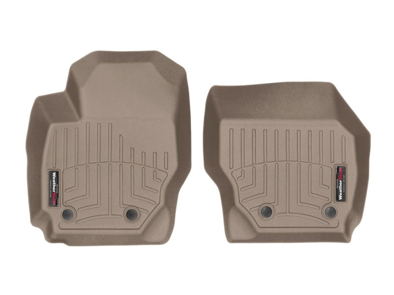 WeatherTech 07+ Volvo S80 Front FloorLiner - Tan for interior protection