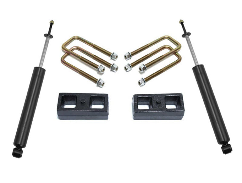 MaxTrac 05-18 Toyota Tacoma 2WD 6 Lug 2in Rear Lift Kit components