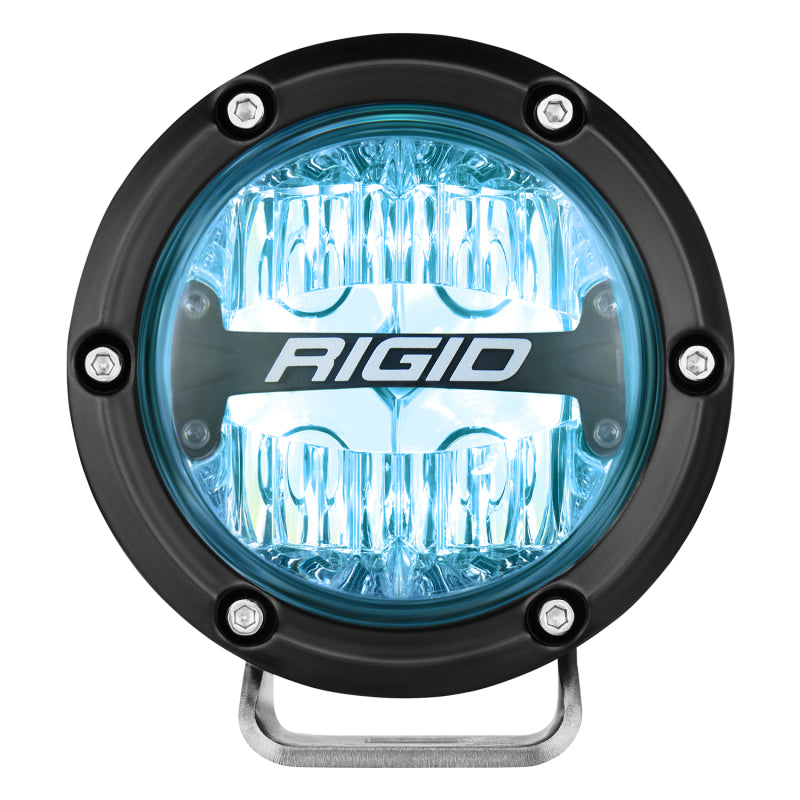 Rigid Industries 360-Series 4in LED Off-Road Drive Beam - RGBW (Pair) for offroad lighting and electrical.