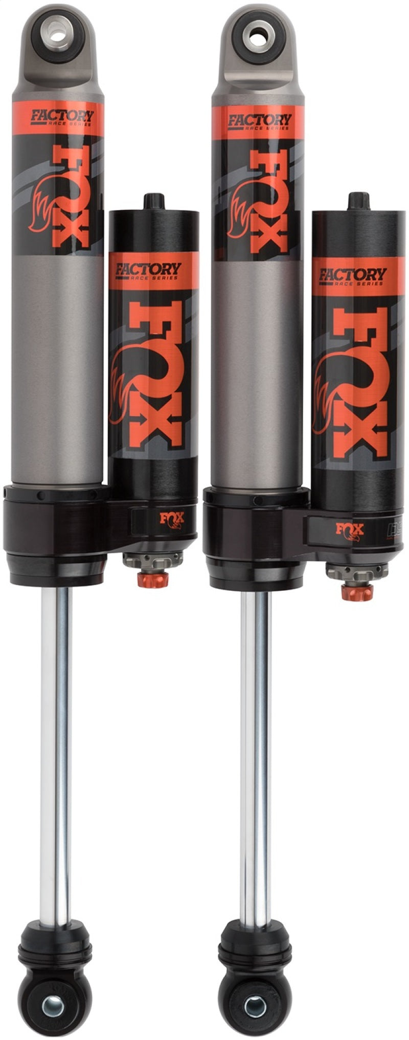Fox 18-Up Jeep JL 2.5 Performance Series 10.2in. Smooth Body Piggyback DSC Rear Shock 0-1.5in. Lift for offroad trucks.