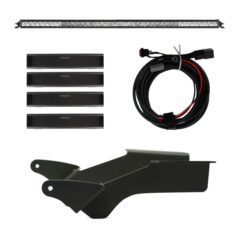 Rigid Industries 2021 Ford Bronco Roof Rack Light Kit (Incl. SR spot/flood Combo Bar) Secondary image