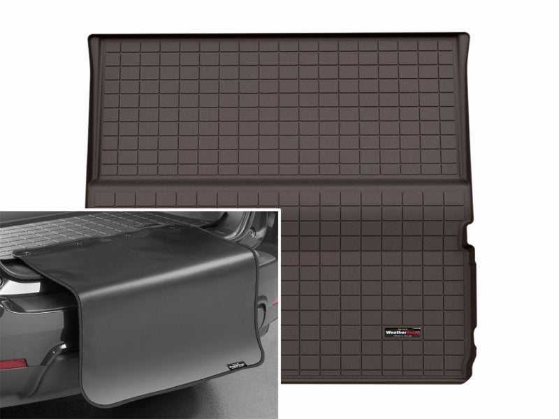 WeatherTech 25-26 Ford Expedition Trunk Cargo Liner w/Bumper Protector - Cocoa Secondary image