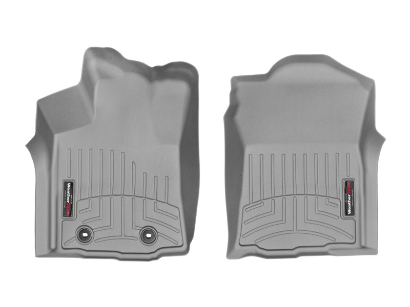 WeatherTech 12-13 Toyota Tacoma Front FloorLiner - Grey Secondary image