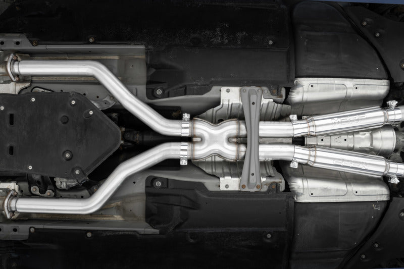 MBRP 16-22 Infiniti Q50 3.0L RWD/AWD 3in Cat-Back Dual Split Rear Street Version T304 Secondary image