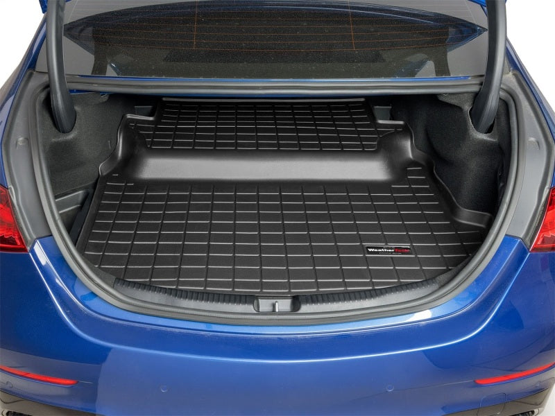 WeatherTech 24-26 Mercedes-Benz AMG C 63 S E Performance Sedan Trunk Cargo Liners - Black Secondary image