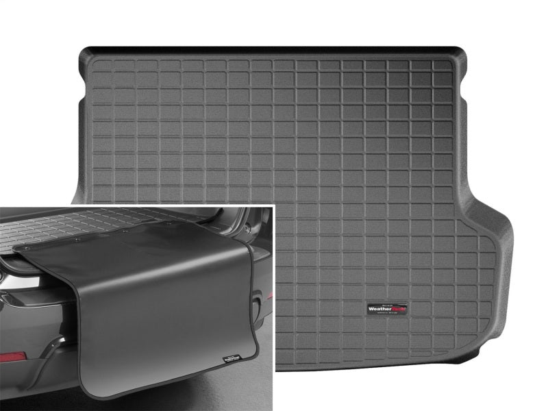 WeatherTech 2016+ Lexus RX Cargo With Bumper Protector - Black Secondary image