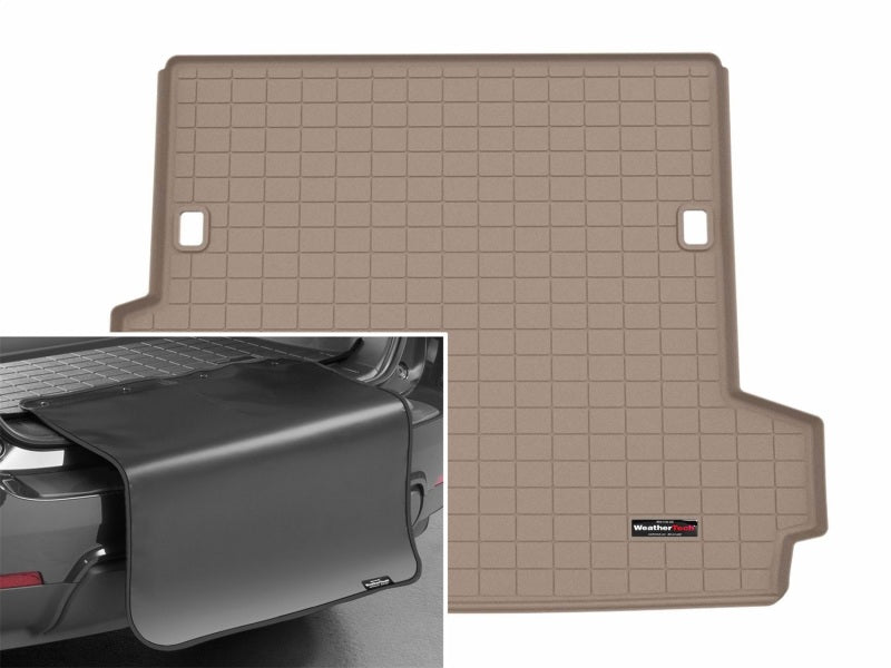 WeatherTech 25-26 Toyota 4Runner Hybrid Trunk Cargo Liner w/Bumper Protector - Tan Secondary image