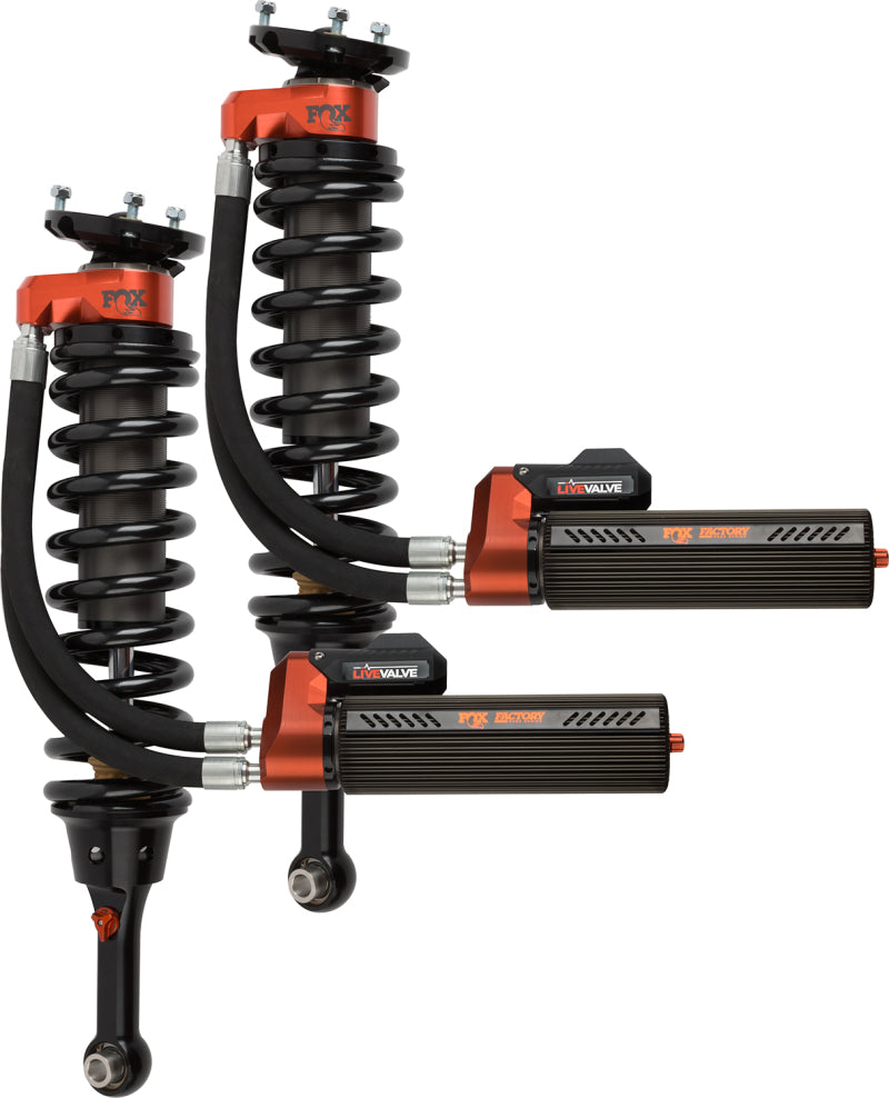 Fox 3.0 Factory Race Series Live Valve Internal Bypass Coilover Shock 2019+ Ford Raptor - Front for offroad performance upgrades