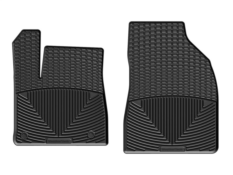 WeatherTech 14+ Toyota Highlander Front Rubber Floor Mats - Black Secondary image