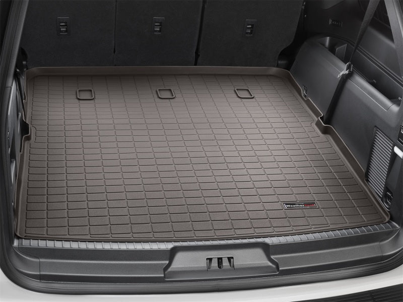 WeatherTech 2018+ Lincoln Navigator L Cargo Liners - Cocoa Secondary image