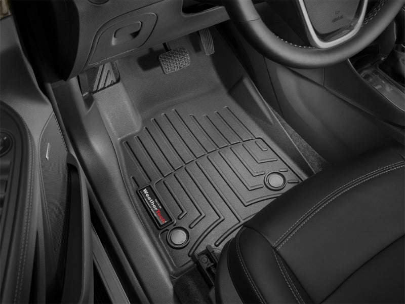 WeatherTech 13+ Buick Encore Front FloorLiner - Black in car