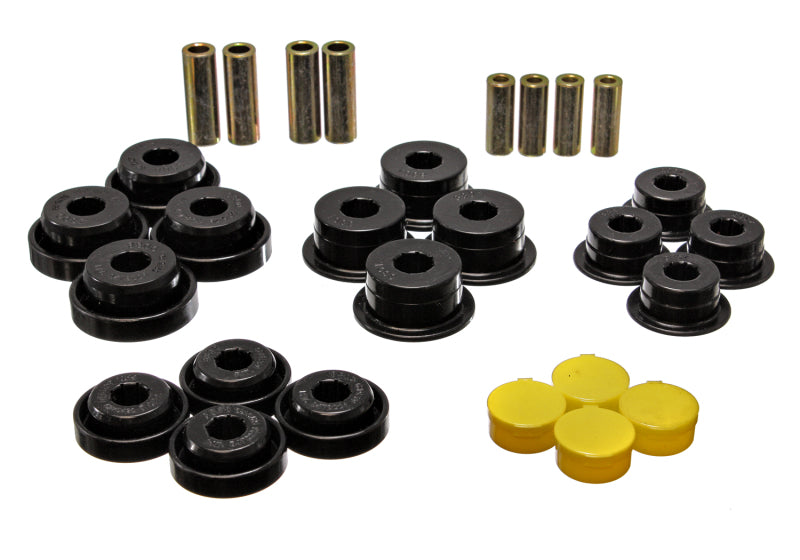 Energy Suspension 97-06 Jeep Wrangler TJ Blk Rear Control Arm Bushings (Must reuse OEM Outer Shells Secondary image