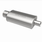 MagnaFlow Muffler W/Tip Mag SS 14X5X8 2.25/4. with integrated welded tip for offroad performance upgrades.