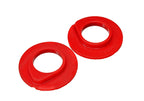 Energy Suspension 90-96 Ford F-150/Ford Bronco Front Coil Spring Isolator Set - Red for offroad performance upgrades