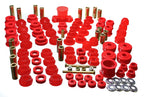 Energy Suspension 88-91 Honda Civic/CRX Red Hyper-Flex Master Bushing Set for offroad performance upgrades