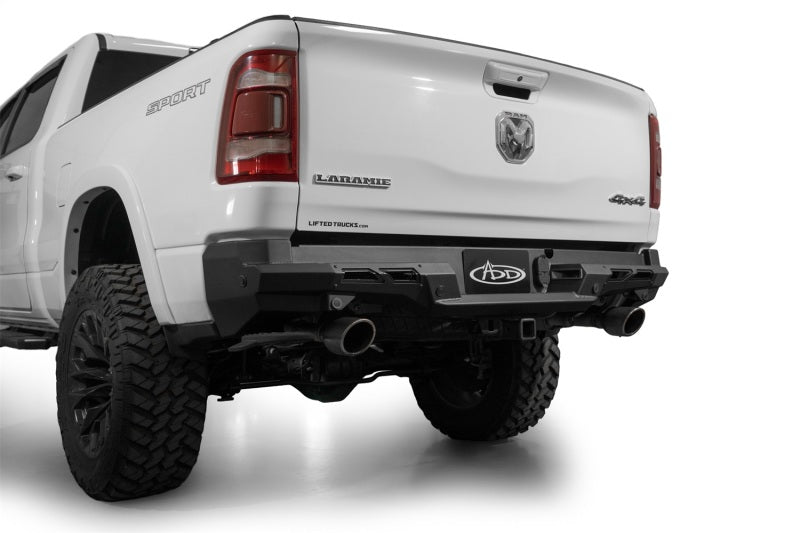 Addictive Desert Designs 19-24 RAM 1500 Black Label Rear Bumper Secondary image