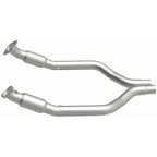 MagnaFlow Conv DF 05- SRT-8 6.1L OFF ROAD exhaust pipes for offroad performance upgrades.