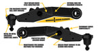 ICON 05-23 Toyota Tacoma Lower Control Arm Kit features.