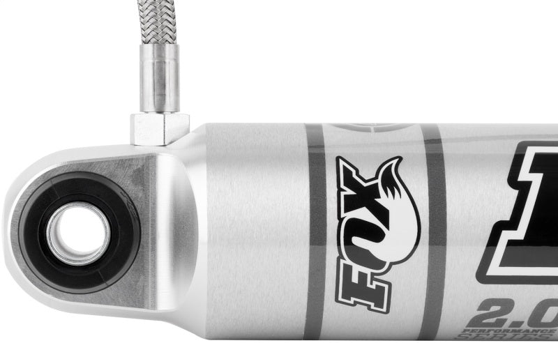 Fox 2.0 Performance Series 10.1in. Smooth Body R/R Shock Aluminum / Std Travel / Eyelet Ends - Black for offroad performance upgrades