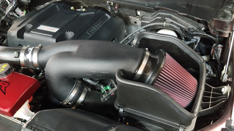JLT 15-19 Ford F-150 2.7L/3.5L EcoBoost Black Textured Cold Air Intake Kit w/Red Filter Secondary image