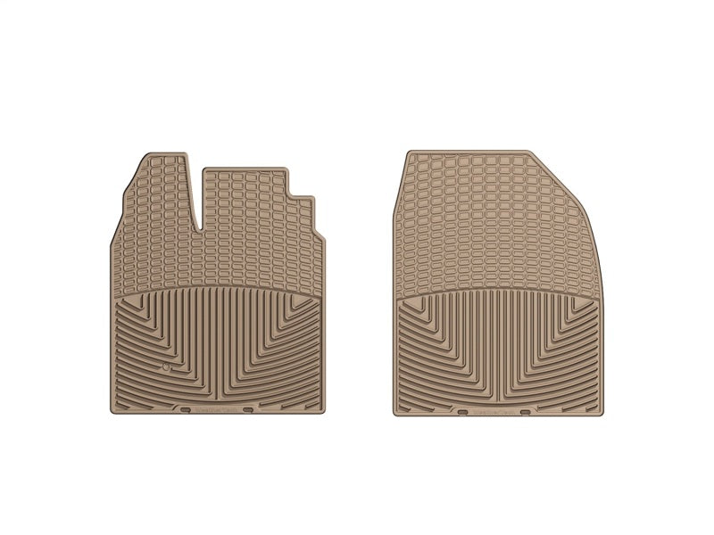 WeatherTech 07-12 Ford Edge Front Rubber Mats - Tan Secondary image