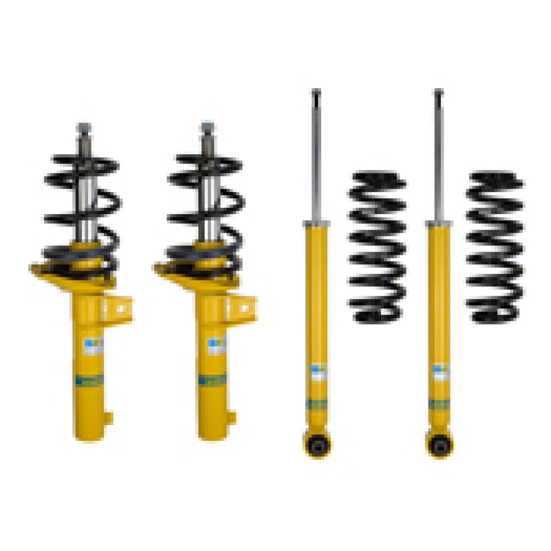 Bilstein B12 15-16 Audi S3 Prestige L4 2.0L/Premium Plus L4 2.0L Front and Rear Suspension Kit components