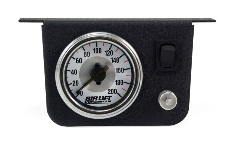 Air Lift 160 PSI Air Shock Controller dash gauge panel