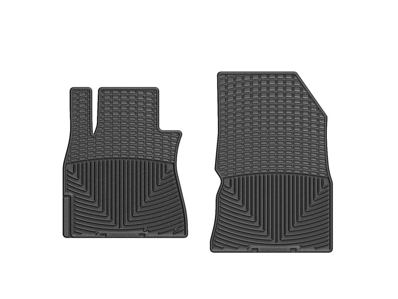 WeatherTech 12+ Nissan Versa Front Rubber Mats - Black Secondary image