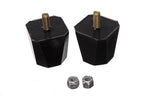 Energy Suspension 62-73 Chrysler Dart/Demon/Duster/Valiant / 62-79 Charger / 70-74 Challenger Black performance bump stops