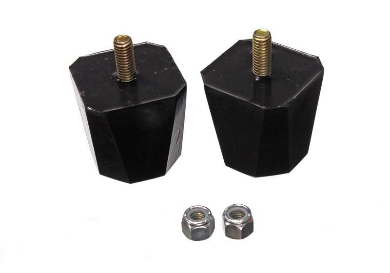 Energy Suspension 62-73 Chrysler Dart/Demon/Duster/Valiant / 62-79 Charger / 70-74 Challenger Black performance bump stops